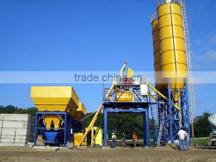 25m3/h simple equipped concrete mixing plant on sale for sale HZS25