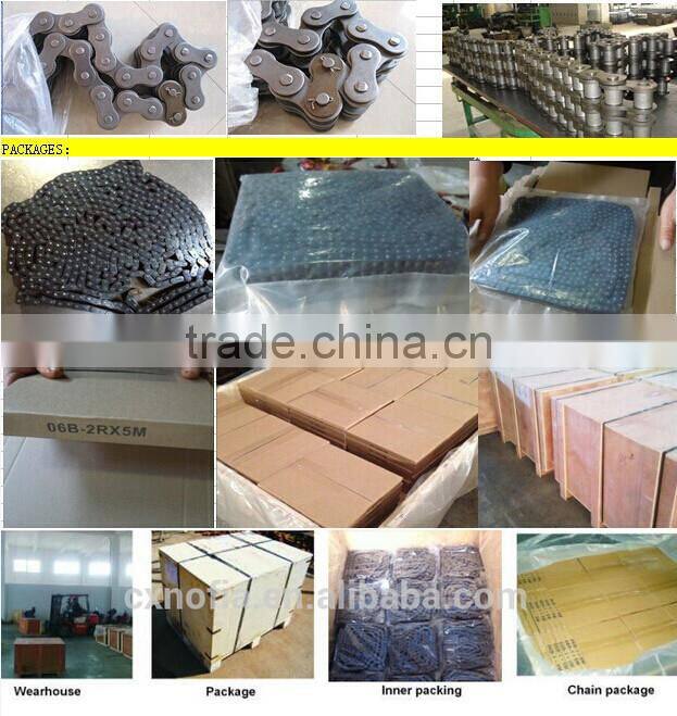 Simplex/double/triplex heavy duty convey roller chain for industrial transmission chain