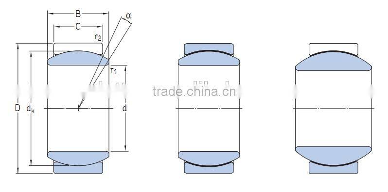 High Precision GE10C/GEH10C Spherical Plain Bearing