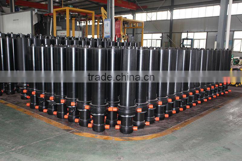 Multi-stage Telescopic Hydraulic Cylinder With Outer Cover