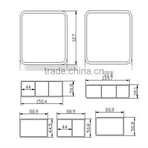 PVC Fencing Post and Rail