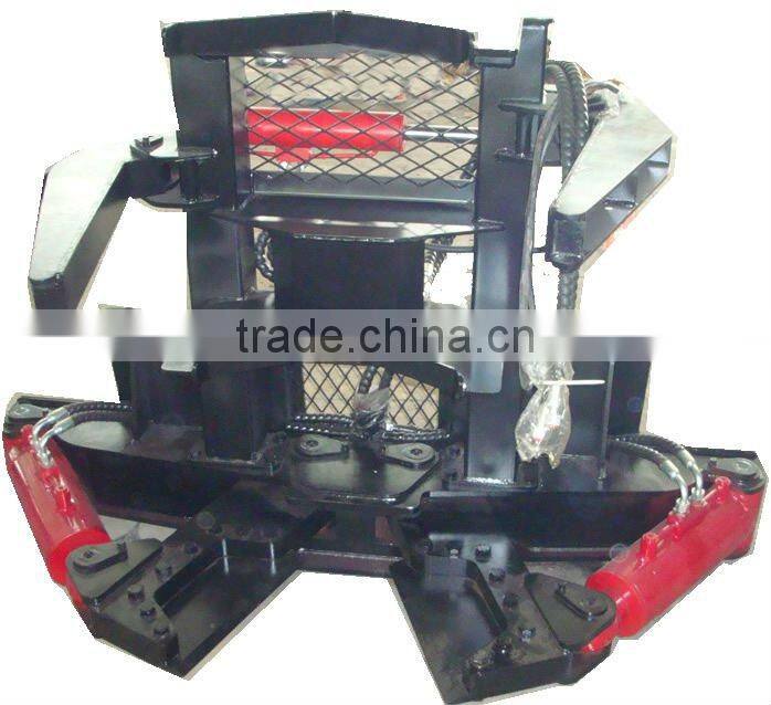 tree shear for wheel loader - skid loader tree shear