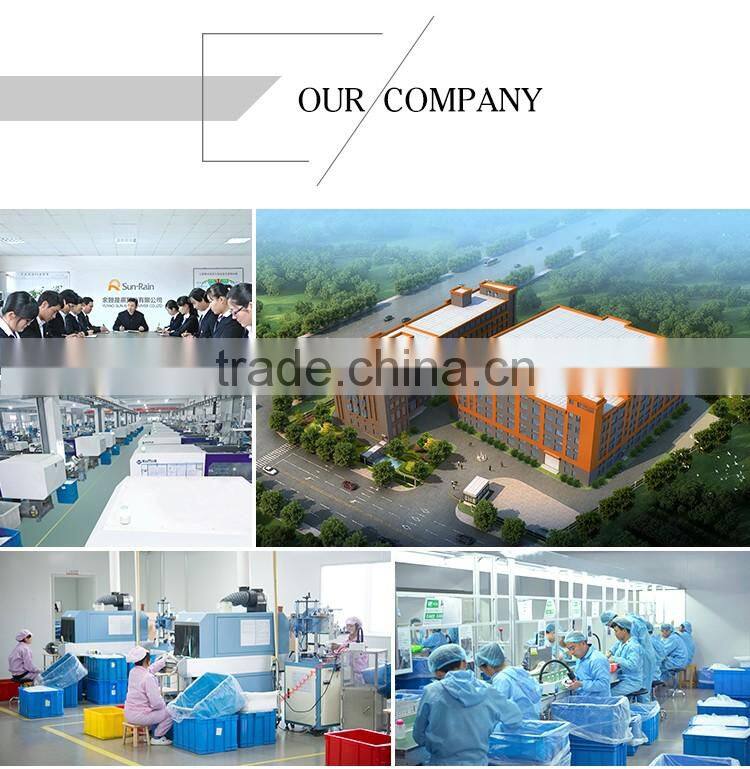 China manufactures high quality round skin care cosmetic color green airless pump bottle