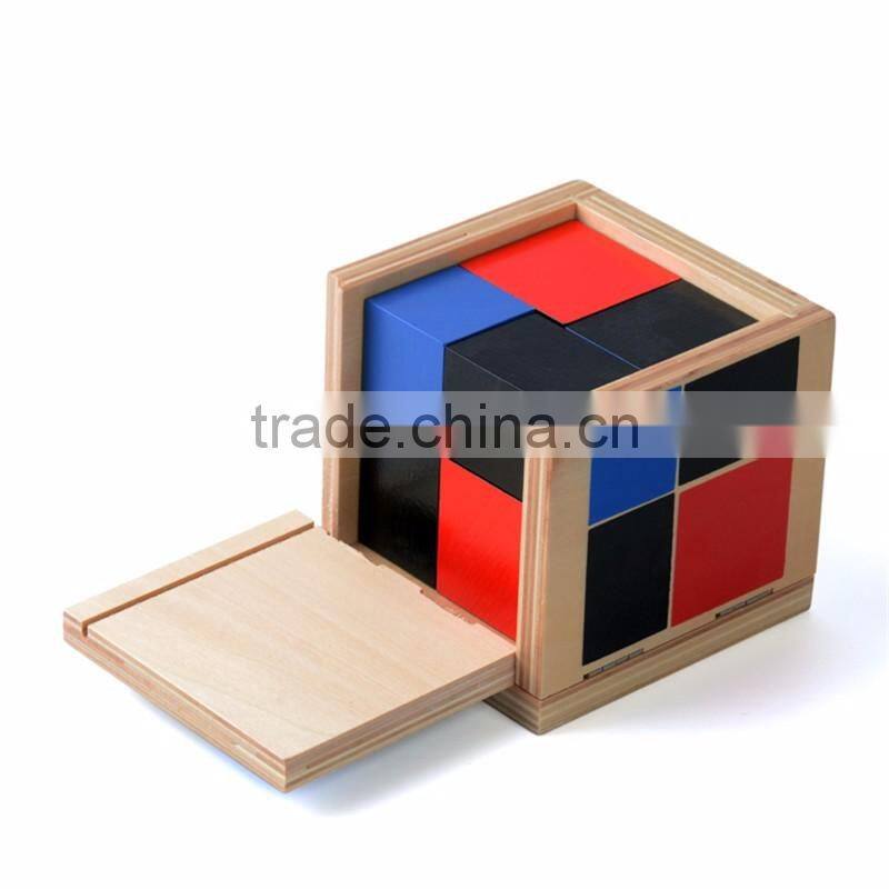 Wooden educational toys Math montessori material for kindergarten