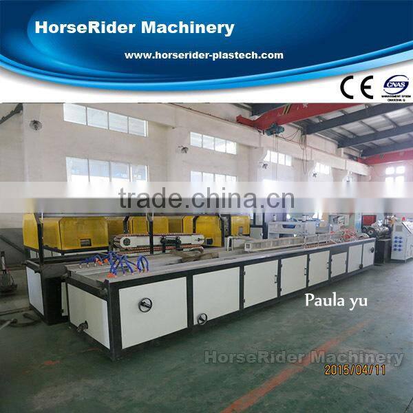 pvc profile extrusion line/extrusion line for pvc cable trunks production