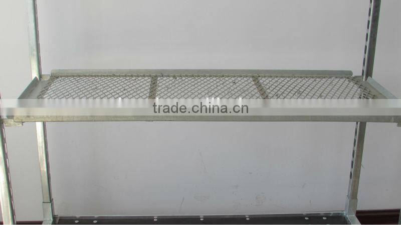 Greenhouse and garden mobile flower shelf rack