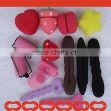 Customized Logo EVA Top Layer Hair Twist Sponge For Black People