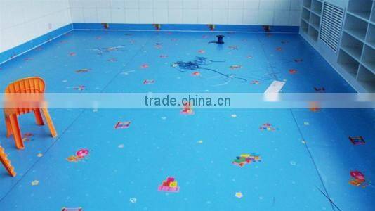 competitive price PVC flooring Indoor synthetic badminton court flooring