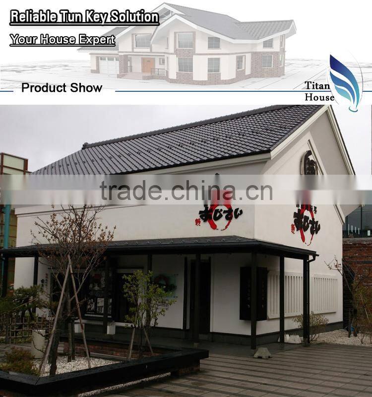 Well Designed Modular Light Steel Ramen Restaurant Buildings