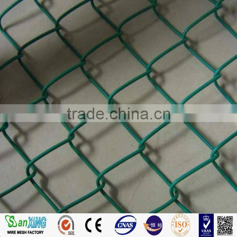 artistic pvc chain link fence antiseptic quality