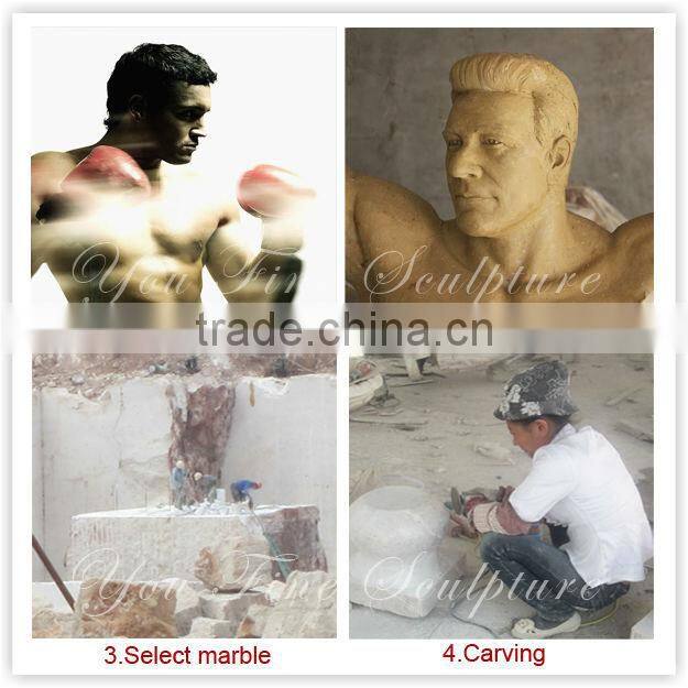 decoration garden natural stone flower pot