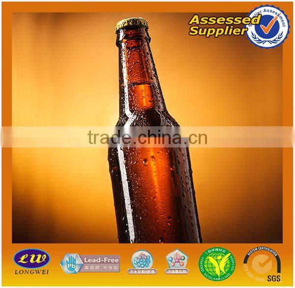 300 ml green beer glass bottle / beer bottle weight/ coloured glass bottles