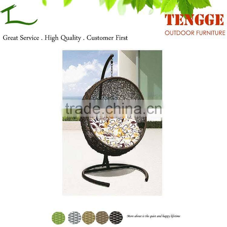 YH-7095 Hot sale rattan hanging basket chair
