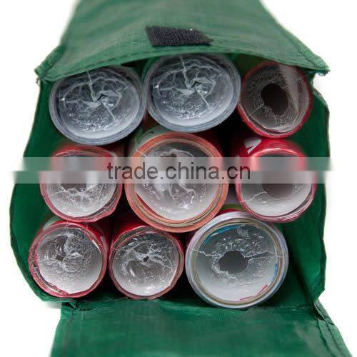 Two Gift Wrap Storage Bags,Gift Wrap Storage Sleeves for Christmas & Birthday Wrapping Paper