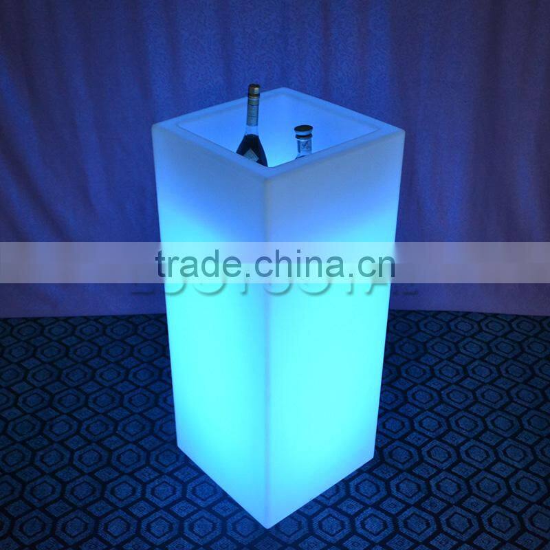 High quality PE LED Light Ice Bucket/beer bucket LTT-SF15