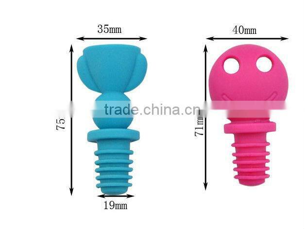 Funny Silicone Stopper Food Grade Stopper
