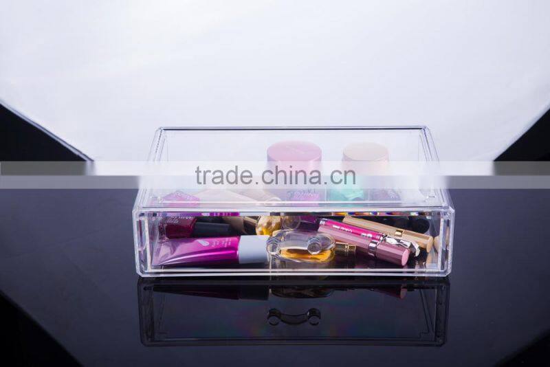 High Quality Transparent Beauty Makeup Dressing Case/Box