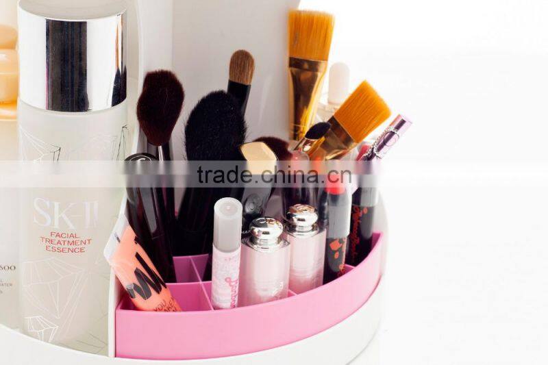 Hot selling beautiful 2 tier cosmetic box