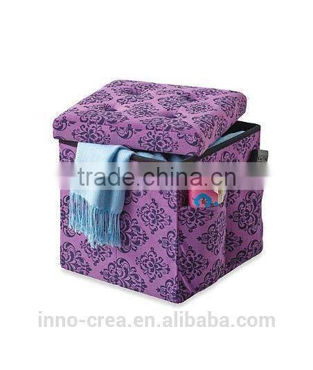 Versatile cube storage ottoman