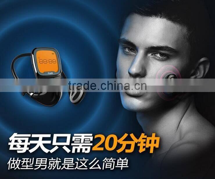 Men Stylish Intelligent Firming Micro Electric Face-lift Massage Machine Smart Facial System Thin Face Tool For Men