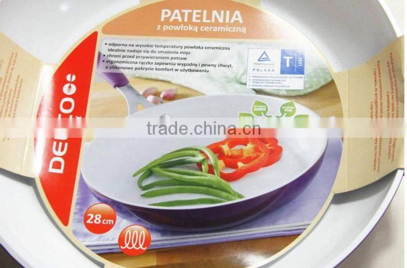 Ceramic Coated frying pan stocklot