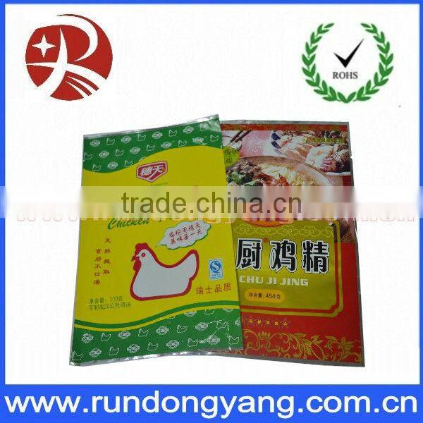 Customized plastic bag food vacuum sealer for food