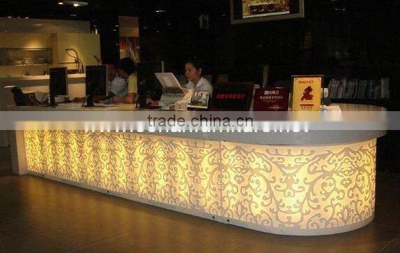 Modern Wooden Glass Night Club Cafe Home Restaurant Salon Bar Counter Design