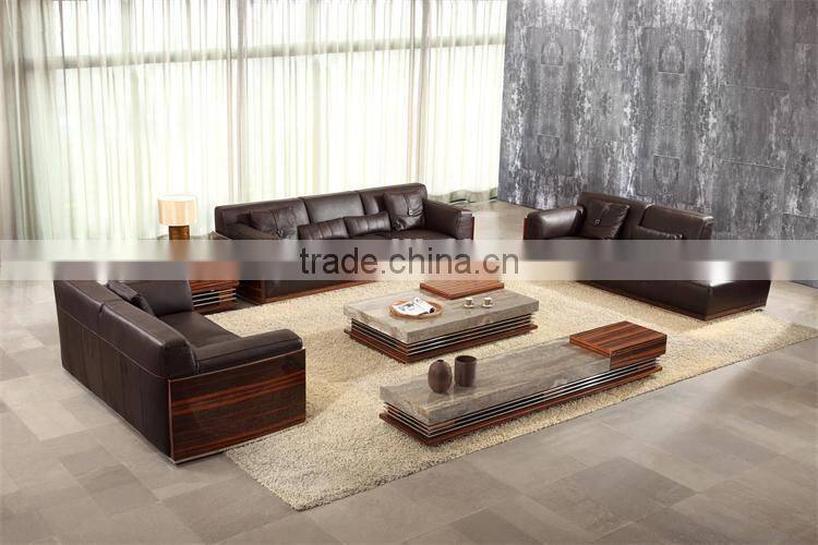 luxury home furniture chesterfield 3 2 1 leather sofa