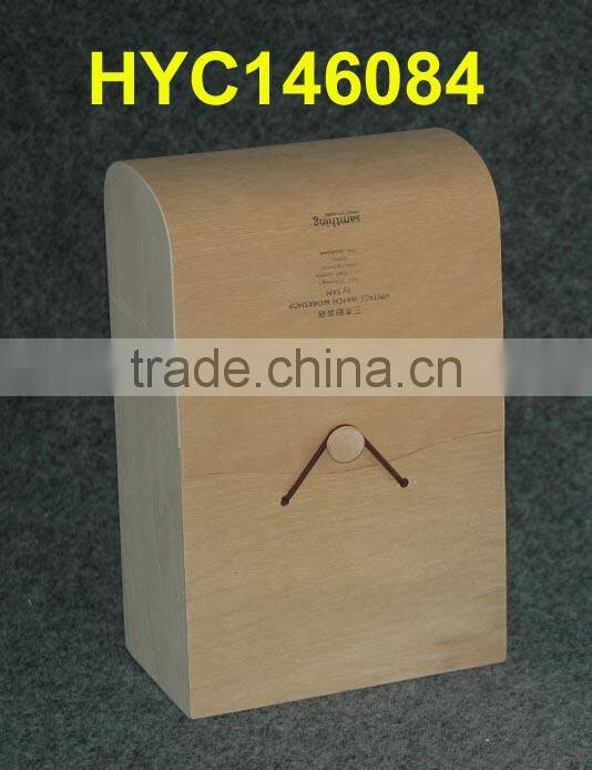 unfinished cheap wooden cylinder box wholesale