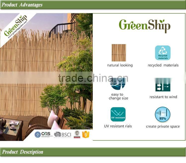 Artificial Waterproof Fiber Fencing Without Maintenance