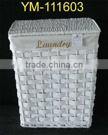 cheap large wicker laundry baskets