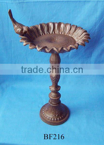 newly antique cast iron bird bowl bird feeder