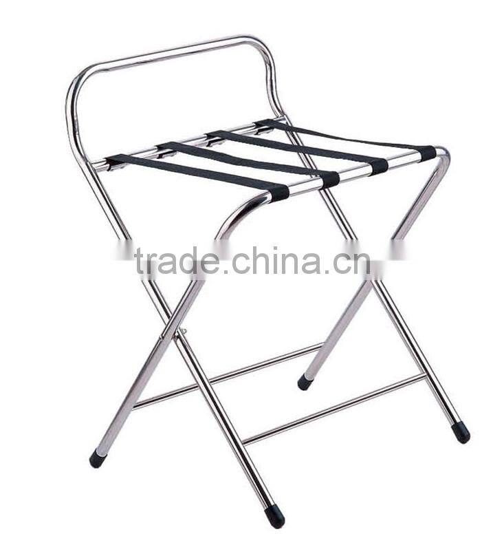 Stainless steel luggage rack folding luggage rack for bedroom