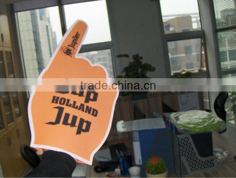 advertising EVA foam cheering finger hand