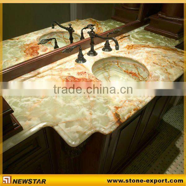 onyx stone for island countertop