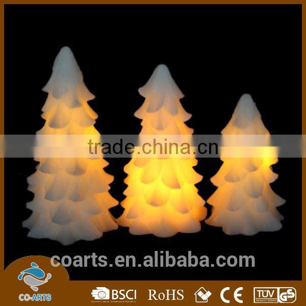 Pretty and colorful decorative art candle