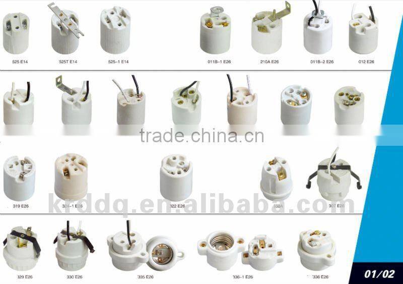 ceiling porcelain / ceramic lamp socket E14
