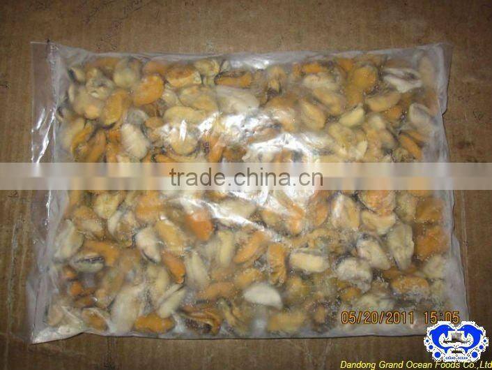 seafood frozen boiled vacuum packing mussel meat