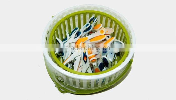 home & garden daily use product TPR soft grip clothes drying colored plastic peg