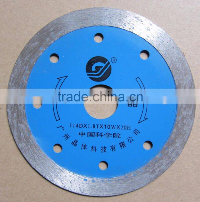 114mm Guangjing Stone Blade Long Life Stone Cutting Band Saw Blade