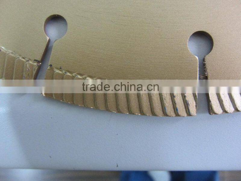 350mm Turbo Blade for Concrete Cutting Guangjing Band Saw Blade Sharpening Machine