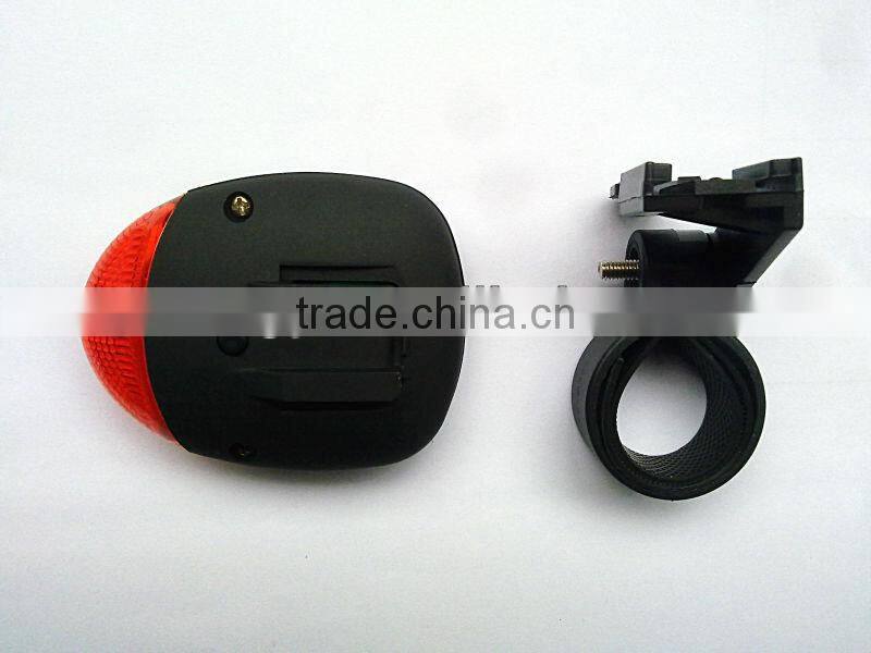 5 LED Solar energy rechargeable Bicycle tail light