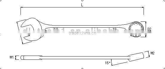 Combination Wrench Chorme Vanadium Steel