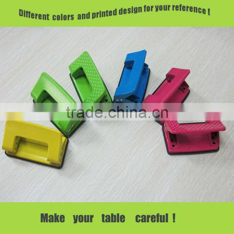 2014 novelty 2 hole metal manual hole puncher