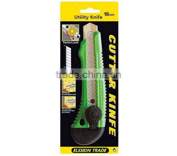 Promotional 18mm Utility knife / Paper Cutter / Cutter knife for students