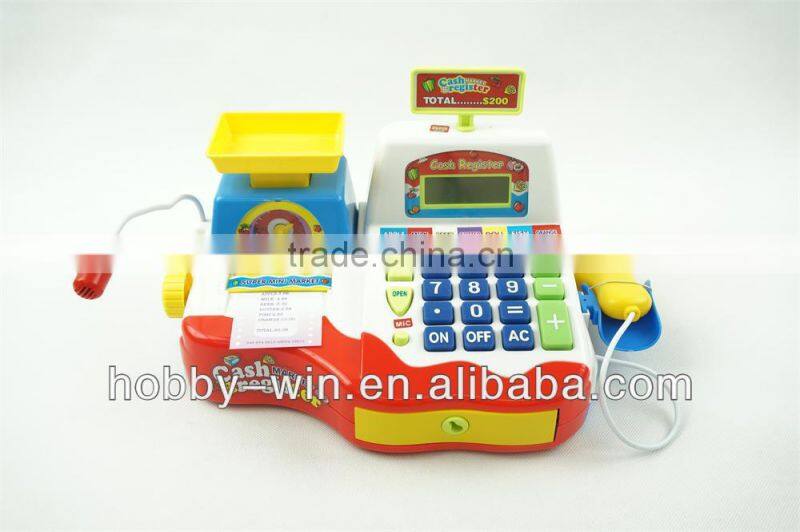 Battery Operated Interesting Baby Cash Register Toy With HJ001746 best selling toys 2014