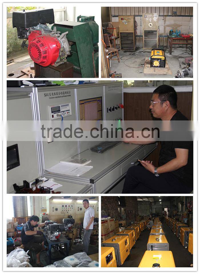 moveable with air wheels and handles electric start 100% copper wire AST3800 gasoline generator