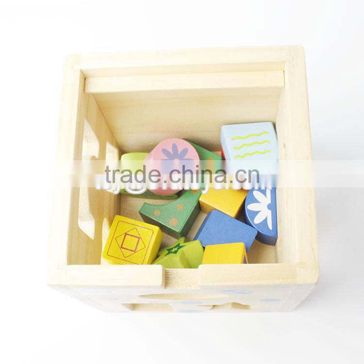 Kids Baby Educational Toys Wooden Toddler Toys for Boys Girls Learning Toy for Coordinating Eye And Hand W12D067