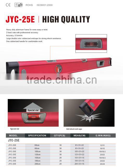 Magnetic Spirit Level Ruler High Accuracy Aluminum Level