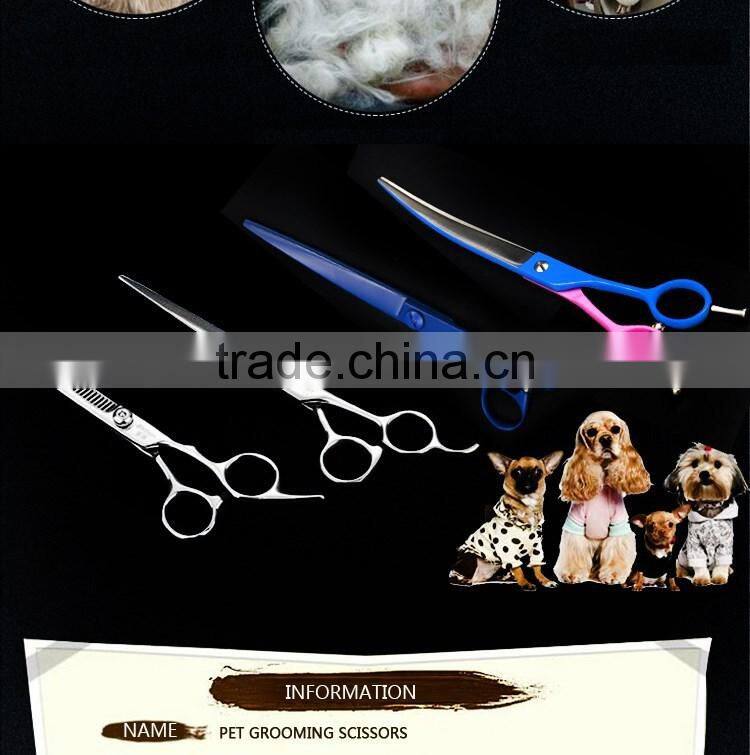 QJE-P07 Exotic Pet Wholesale Dog Grooming Scissors Hairdersser things